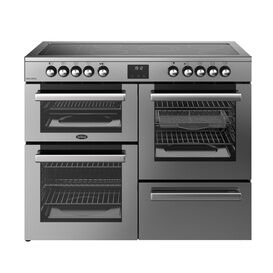 BELLING 444411804 Cookcentre 110cm Electric Ceramic Range Cooker Stainless Steel