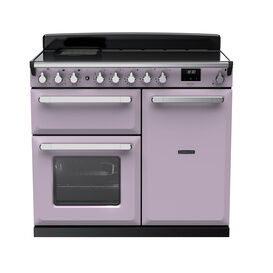 RANGEMASTER ESDL100EIPHTH/CM1 Estel Deluxe 100cm Induction Range Cooker - Heather/Chrome