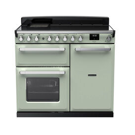 RANGEMASTER ESDL100EIPMNT/CM1 Estel Deluxe 100cm Induction Range Cooker - Mint/Chrome