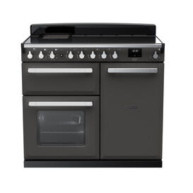 RANGEMASTER ESDL100EIPSLT/CM1 Estel Deluxe 100cm Induction Range Cooker - Slate/Chrome