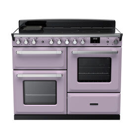 RANGEMASTER ESDLO110EIPHTH/CM1 Estel Deluxe 110cm Induction Range Cooker - Heather with Chrome Trim