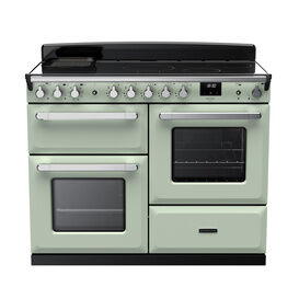 RANGEMASTER ESDLO110EIPMNT/CM1 Estel Deluxe 110cm Induction Range Cooker - Mint with Chrome Trim