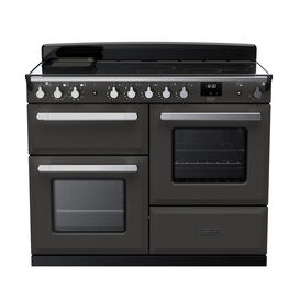 RANGEMASTER ESDLO110EIPSLT/CM1 Estel Deluxe 110cm OC Induction Range Cooker - Slate with Chrome Trim