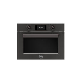 Bertazzoni F457PROVTN Pro Series TFT Touch Display 45cm Combi-Steam Oven Matt Black