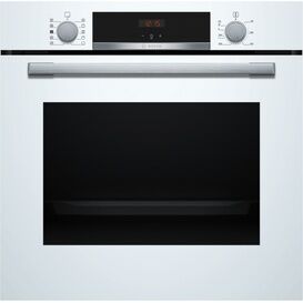 BOSCH HQA534BW3B 60cm Built-In Electric Single Oven - White