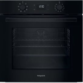 HOTPOINT HO455CBUK Built-In 60cm Single Electric Oven - Black