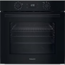 HOTPOINT HO458CFBUK Built-In 60cm Single Electric Oven - Black