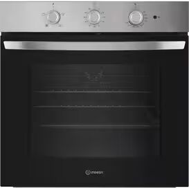INDESIT IO233XUK Built-In 60cm Single Electric Oven - Inox