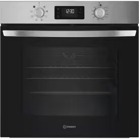 INDESIT IO253XUK Built-In 60cm Single Electric Oven - Inox