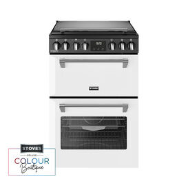STOVES 444411998 Richmond Deluxe 60cm Induction Cooker - Ice White