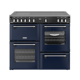 STOVES 444412024 Richmond Deluxe 100cm Induction Range Cooker - Midnight Blue