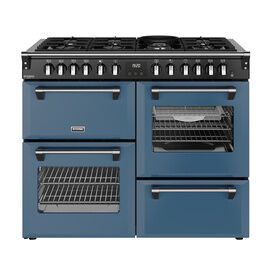 STOVES 444412029 Richmond Deluxe 110cm Dual Fuel Range Cooker - Twilight Blue