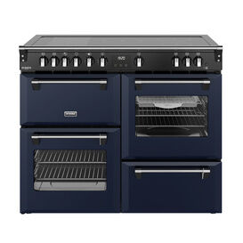 STOVES 444412036 Richmond Deluxe 110cm Induction Range Cooker - Midnight Blue