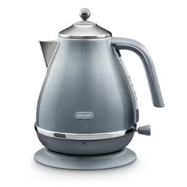 DELONGHI DL4305 1.7L Icona Metallics Kettle - Ice Blue
