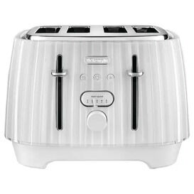 DELONGHI DL3004 4 Slice Ballerina Toaster - White