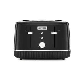 KENWOOD KW4309 4 Slice Elegancy Toaster - Black Treacle
