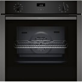 NEFF B1ACE4AG3B N50 Built-In 60cm Single Oven - Graphite-Grey