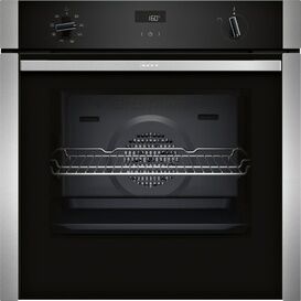 NEFF B4ACF1AN3B N50 Built-In 60cm Single Oven - Stainless Steel
