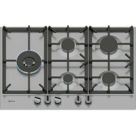 NEFF T27CIS8N0 N70 5 Burner 75cm Gas Hob - Stainless Steel
