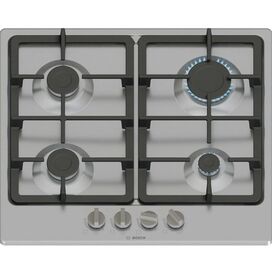 BOSCH PGP6B5K90 60cm Gas Hob - Stainless Steel