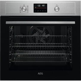 AEG BPX53506EM 3000 SurroundCook Pyrolytic Built-in Oven Stainless Steel