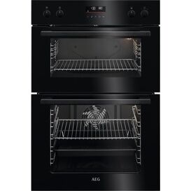 AEG DCE531160B 6000 SurroundCook Integrated Double Oven 61L - Black