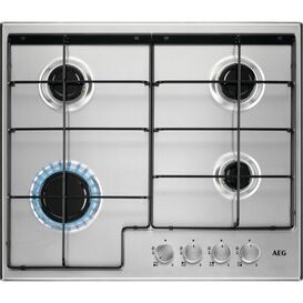 AEG HGX6400SM Slimline Gas Hob 60cm