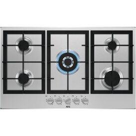 AEG HGX95320SM 3000 Slimline Gas Hob 90cm