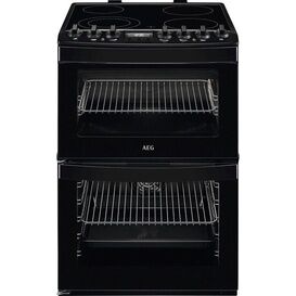 AEG CCB6741ACB Electric Ceramic SteamBake Cooker Black