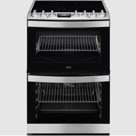 AEG CCB6741ACM 6000 SteamBake Electric Ceramic Cooker Stainless Steel