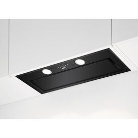 AEG DGE5861HB Hob2Hood 80cm Canopy Cooker Hood Black
