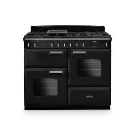RANGEMASTER CLO110DFPGBL/CM1 Classic OC 110cm Dual Fuel Black/Chrome