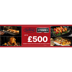 Save up to £500 Cashback on Selected Stoves and Belling Cookers - ends 15/12/26