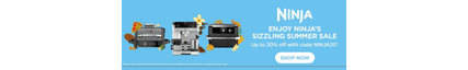 Ninja Summer Sale Save 20% on Selected models with code NINJA20