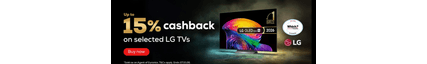 Up to 15% cashback on this Television