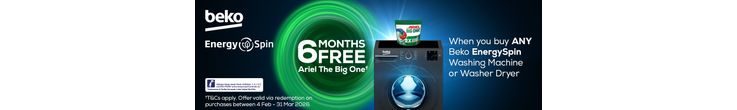 Claim 6 months free Ariel The big one between 4 Feb - 31 Mar 2026