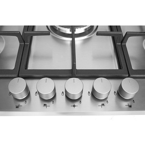 Buy WHIRLPOOL GMA7522IX 73cm 5 Burner Gas Hob Stainless Steel from £279.99