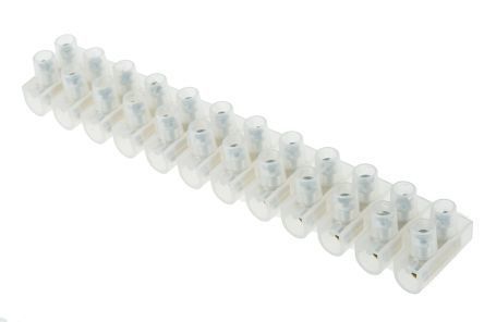 Buy Electrovision Terminal (Choc) Block 2.5/3a White from £1.09