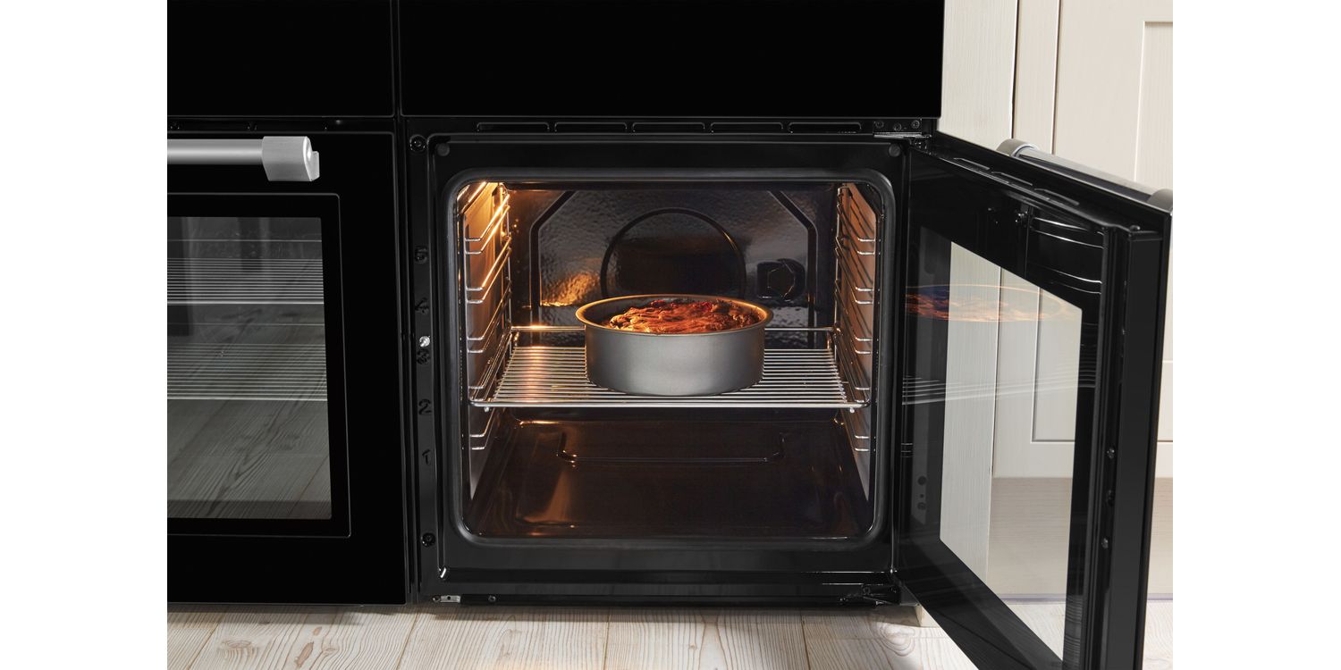 Buy LEISURE CC100F521K 100CM Chefmaster Dual Fuel Range Cooker Black