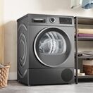 BOSCH WQG245R2GB Series 6 9kg Heat-Pump Tumble Dryer - Cast Iron Grey additional 9