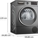 BOSCH WQG245R2GB Series 6 9kg Heat-Pump Tumble Dryer - Cast Iron Grey additional 7