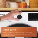 HOTPOINT HB93CAREUK Freestanding 9kg Washing Machine - White additional 6
