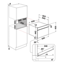 HOTPOINT HCW9OWPHTSBUK Class 8/9 Built-in Combi Microwave - Black additional 14