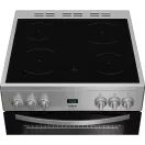 INDESIT IDE6VDCS1 60cm Electric Double Cooker with Ceramic Hob Silver additional 5