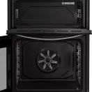 INDESIT IDE6VDCS1 60cm Electric Double Cooker with Ceramic Hob Silver additional 2