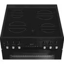 HOTPOINT HTE6VDCB1 60cm Electric Twin Cavity Cooker with Multiflow - Black additional 2