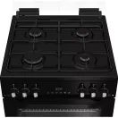 HOTPOINT HDG6GDCB1 60cm Gas Double Cooker with Glass Lid - Black additional 2