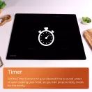 HOTPOINT HEX9024DCFF2 90cm HeatControl Induction Hob - Black additional 12