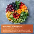 HOTPOINT HPGF6544X4UK Total No Frost American Fridge Freezer - Brushed Steel additional 15