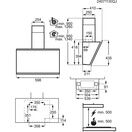 AEG GV77D61SB 7000 SilenceTech 60cm Angled Cooker Hood - Black additional 14